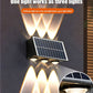 Wandlamp op zonne-energie