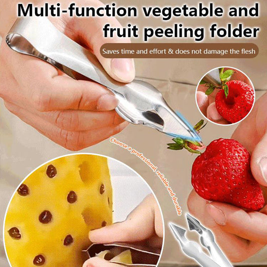Multifunctionele Fruit- en Groentestengelverwijderaar Clip