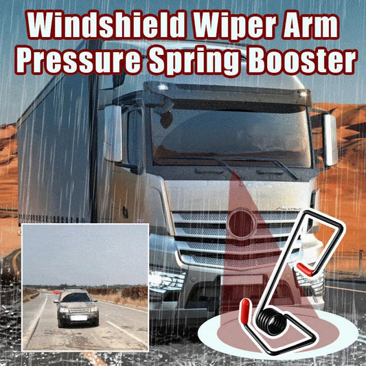 2PCS Windshield Wiper Arm Pressure Spring Booster